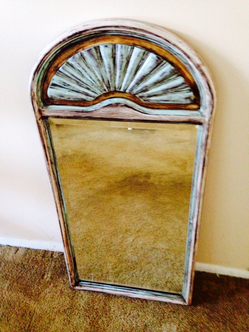 Vintage Bombay&Co. Beveled Mirror