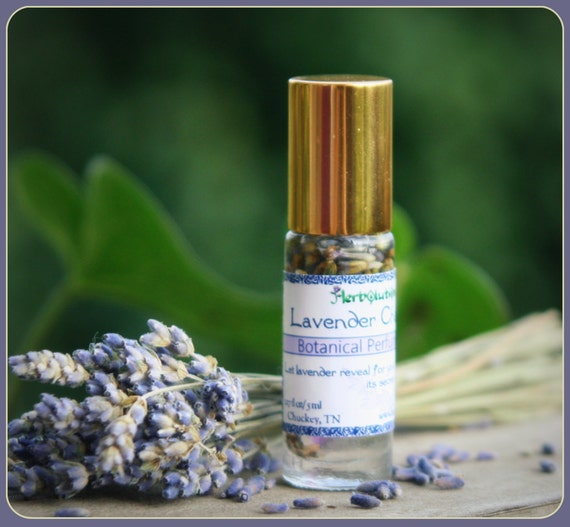 Organic Lavender Perfume Oil. Relaxing. Natural. by Herbolution