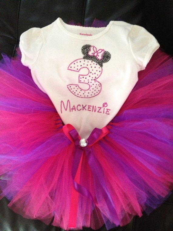 minnie mouse 3rd birthday outfit