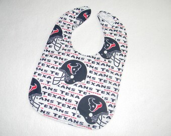 Houston Texans baby bib