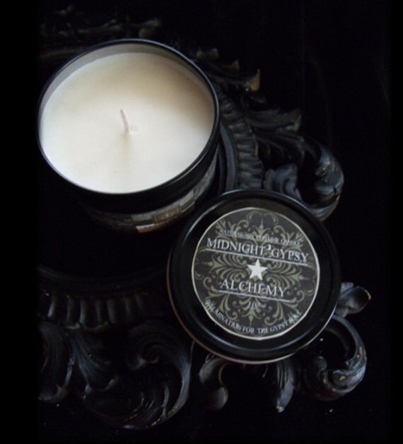 Natural Perfume Soy Candle 3.oz tin votive Choose Your Scent