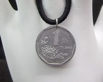 Argentina Coin Necklace 10 Centavos Coin by AutumnWindsJewelry