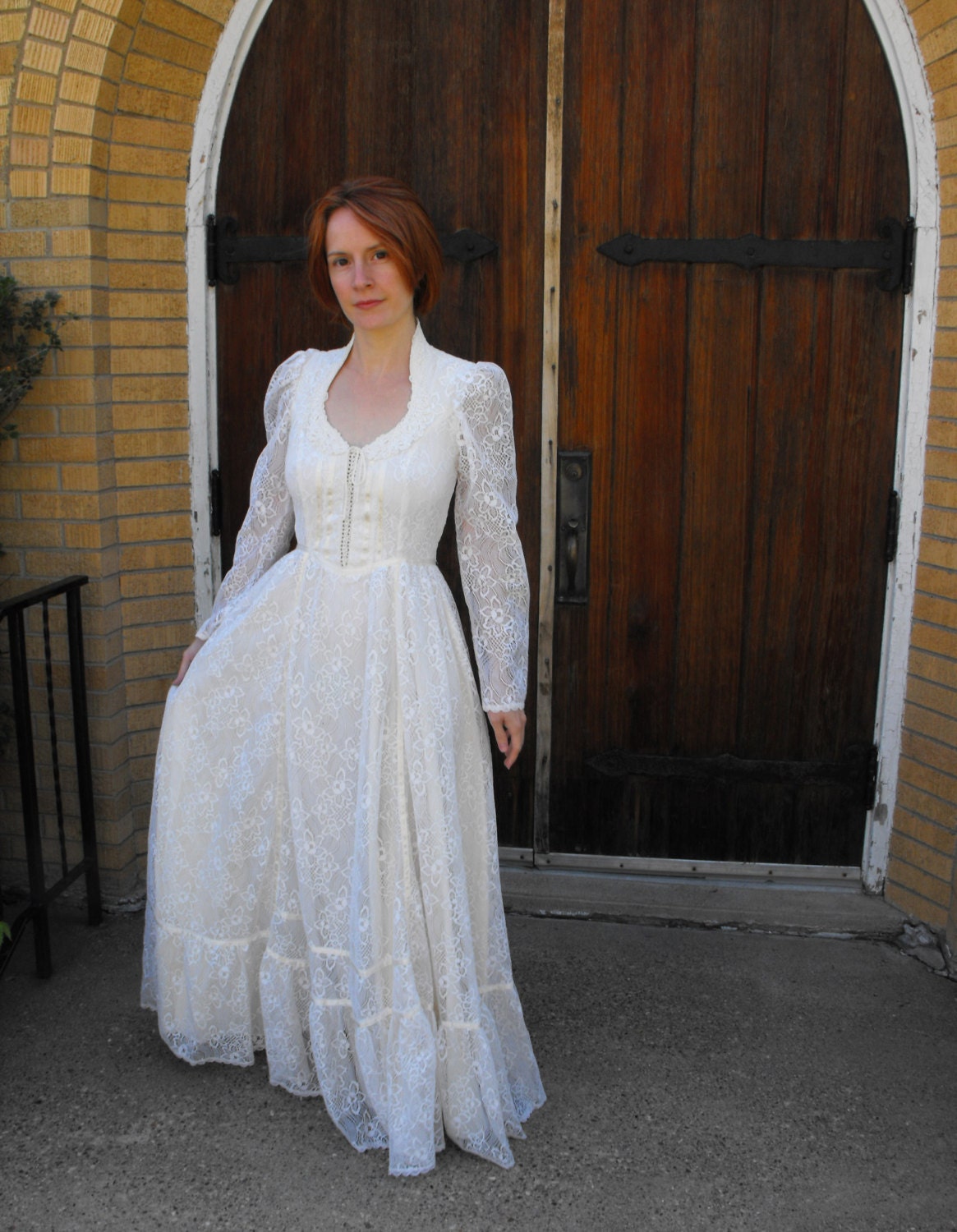 vintage-70s-gunne-sax-dress-ivory-lace-wedding-romantic-boho