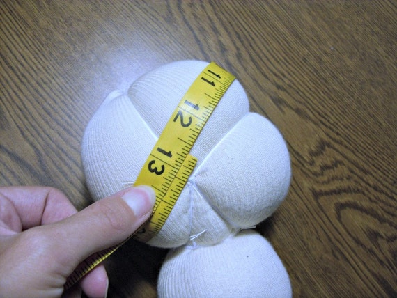 Pre made Wool Waldorf Doll Head Pre made Wool Waldorf Doll Head