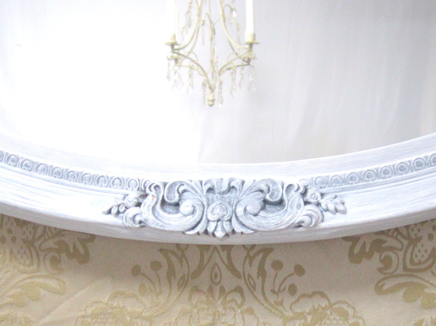 FRENCH COUNTRY MIRRORS For Sale Shabby Chic Mirror Oval Ornate   Il Fullxfull.497721461 Pmdw 