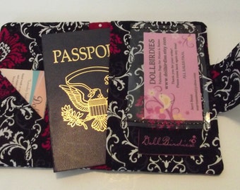 Dollbirdies Small Passport Wallet Cover with I.D. Window