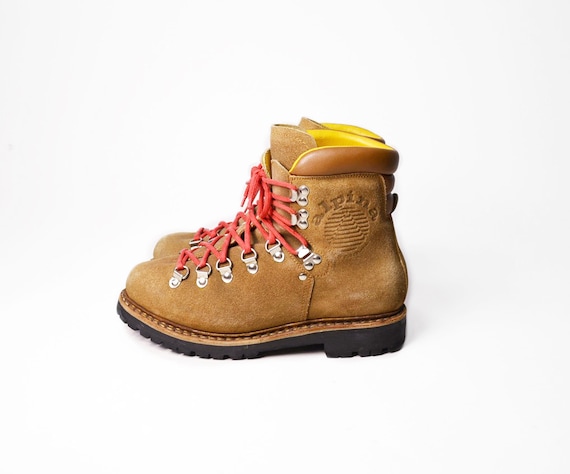 tan suede hiking boots