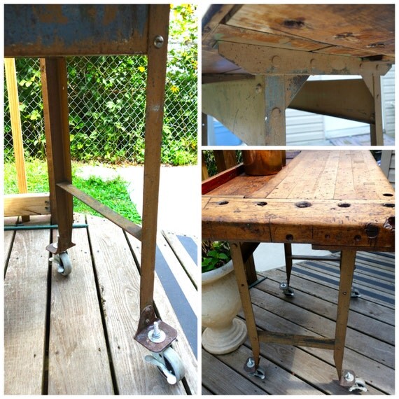 antique . woodworking . carpentry . table . authentic
