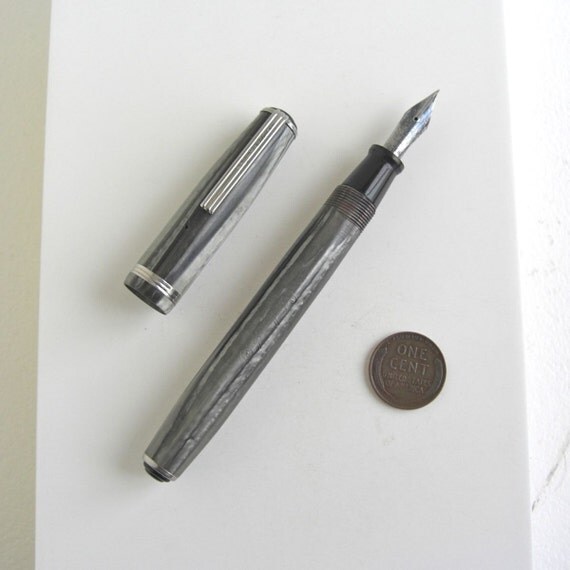 Vintage Grey Esterbrook Fountain Pen