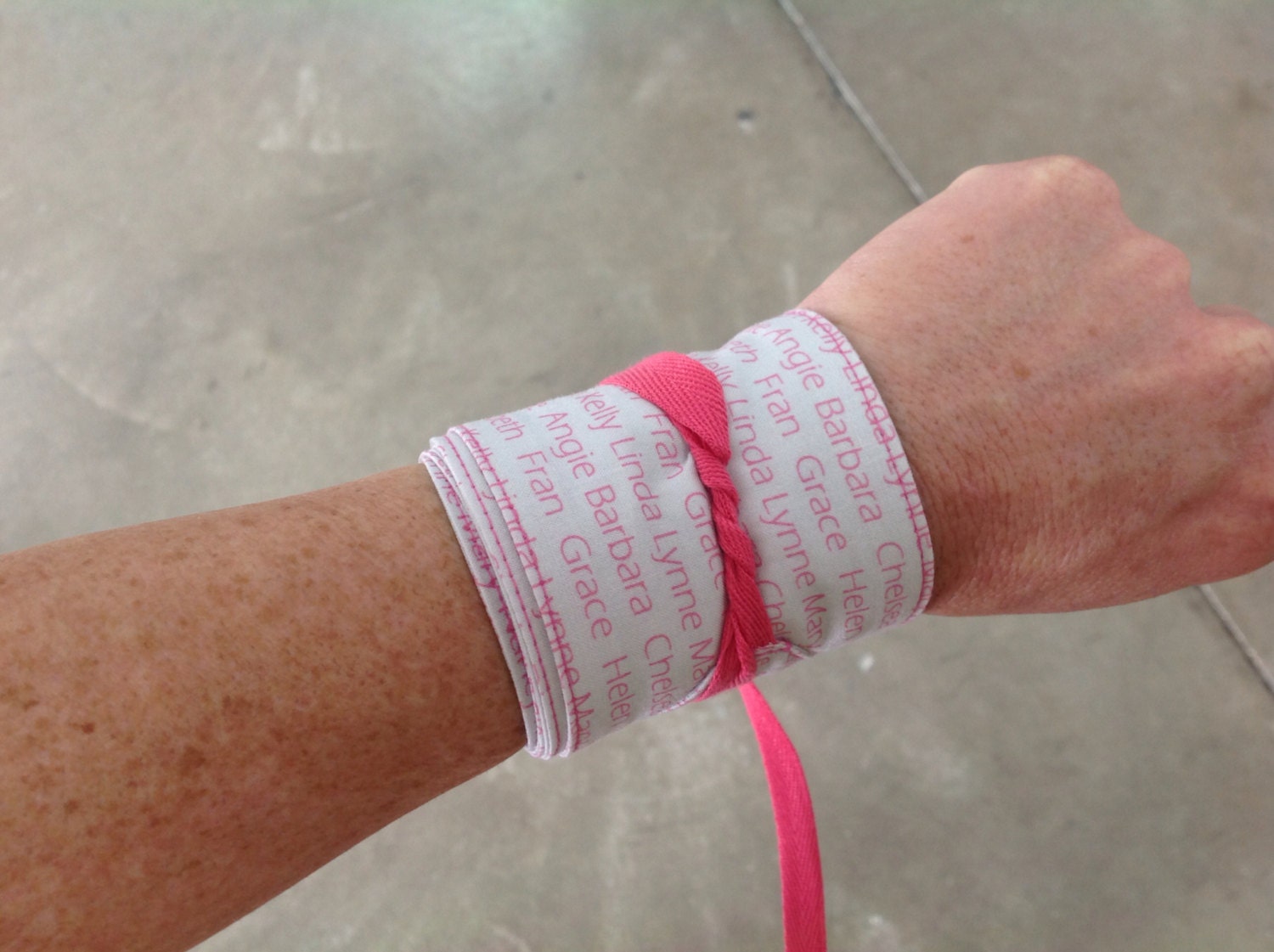 CrossFit Wrist Wraps The Girls by SewKellySews on Etsy