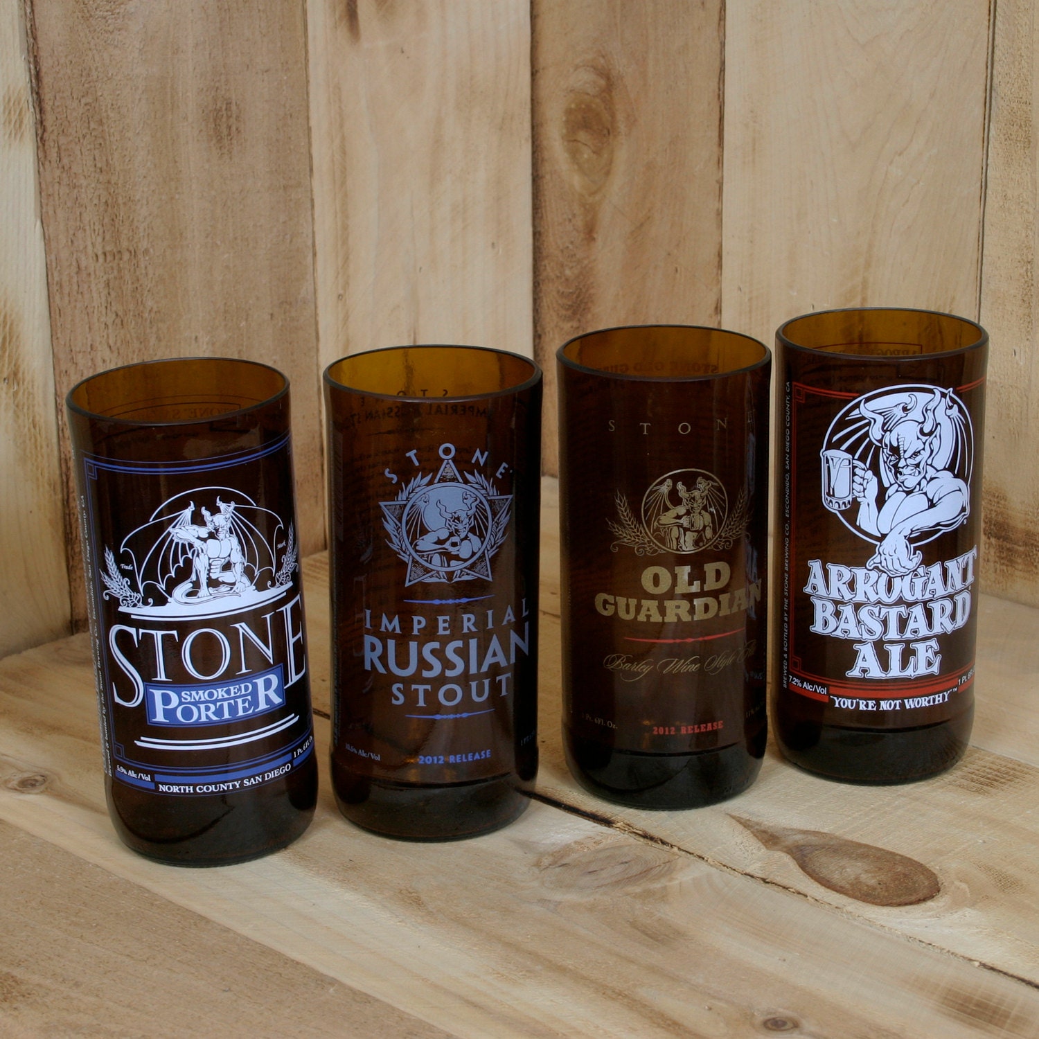 Stone Brewing Pint Variety Pack made from repurposed beer