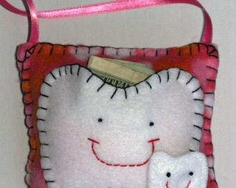 dog tooth fairy pillow