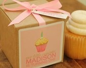 12 - Cupcake First Birthday Party Favors - Cupcake Mix Favors - Cupcake 1st Birthday Party Favor, Cupcake Theme Party Favors, Cupcake Mix