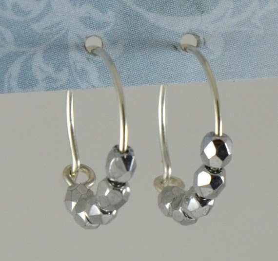 ... Sterling Silver Hoop Earrings for Everyday Wear Gifts under 25.00