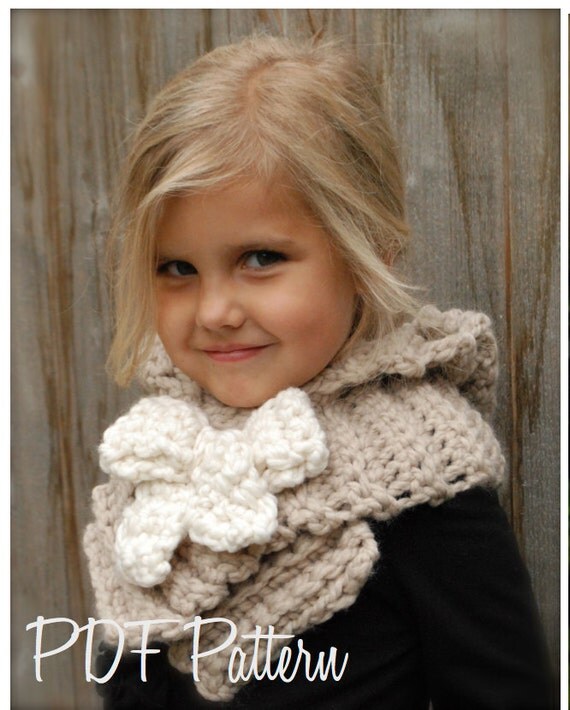 CROCHET PATTERN - Hayden Hood (Toddler, Child, Adult sizes)