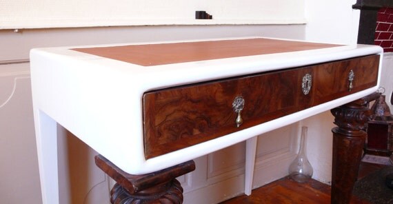 Office Desk Writers desk upcycled table office furniture