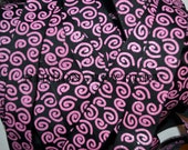 NEW GORGEOUS pink glitter wonky swirls on black grosgrain ribbon coordinates with Valentines lines Il_170x135
