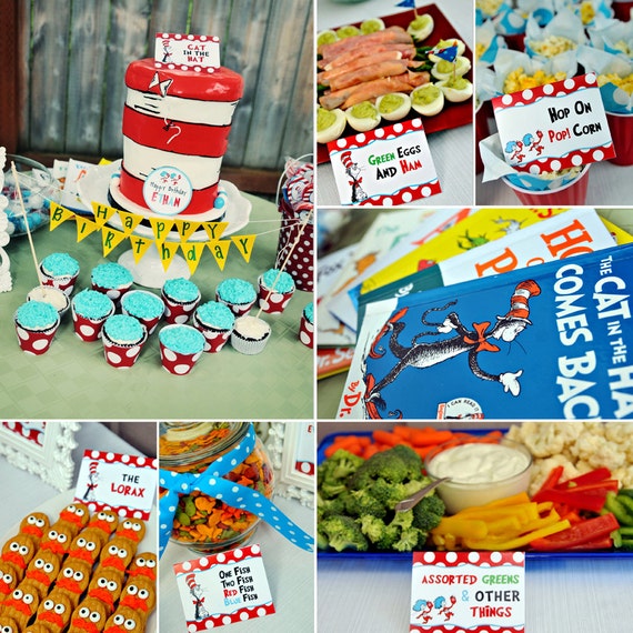 Cat in the Hat DIY Printables