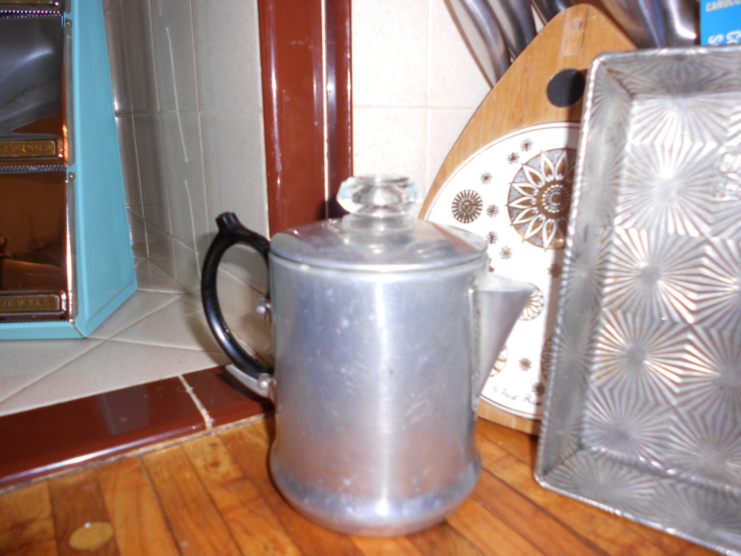 Coffee Pot Percolator the original French Press Haute Juice