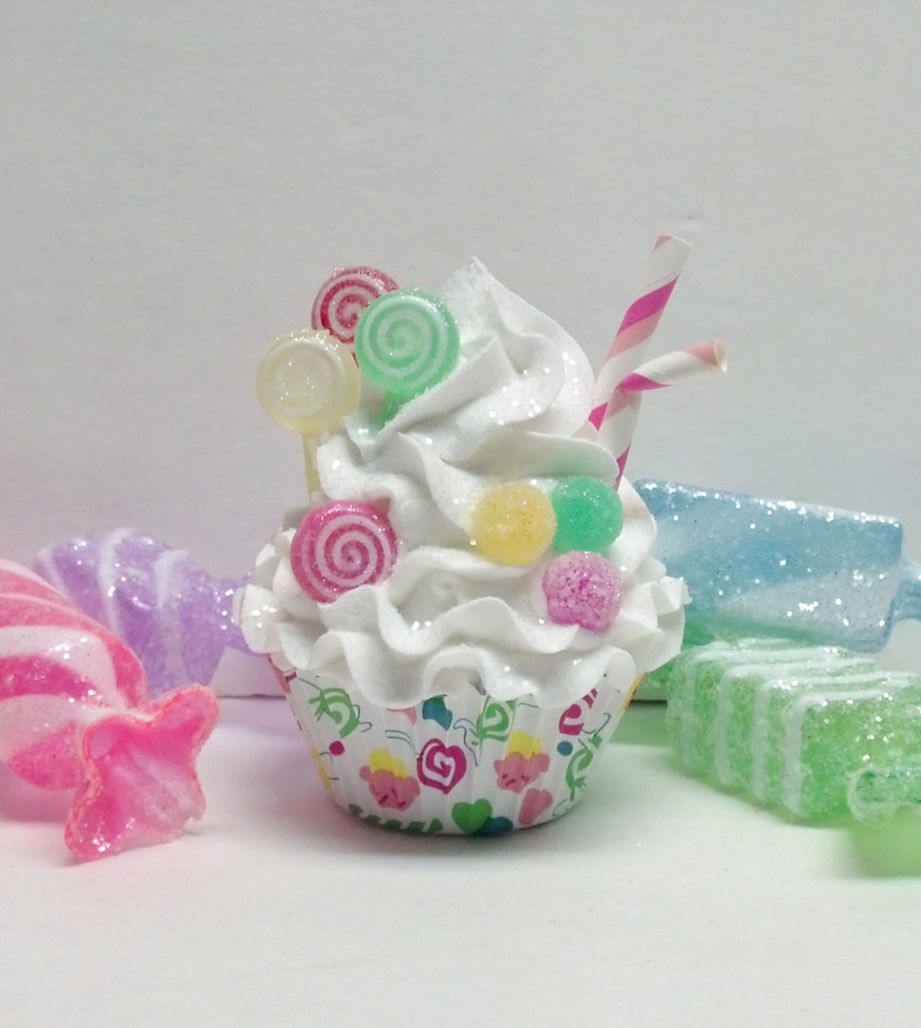 Candy Fake Cupcake Photo Prop Birthday By Fakecupcakecreations 4131
