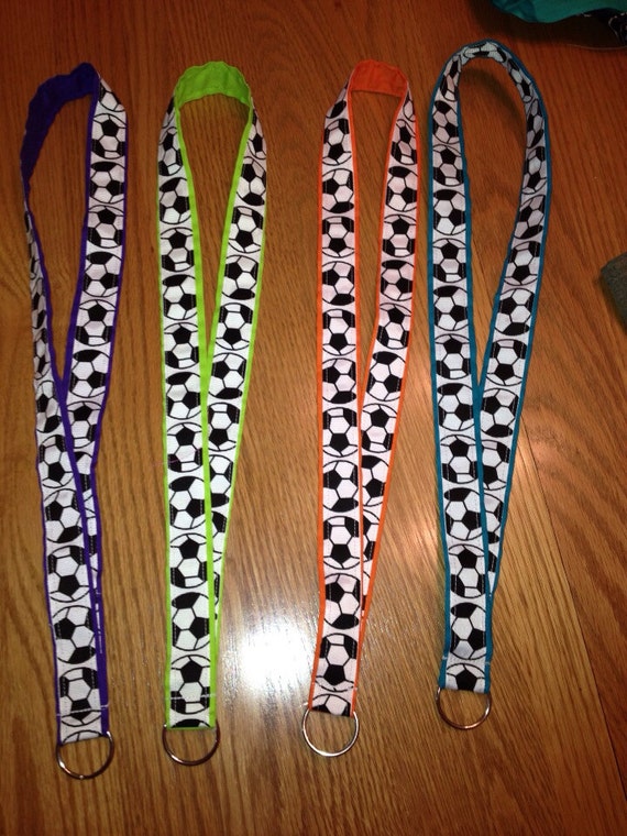 Items similar to Soccer Lanyard on Etsy