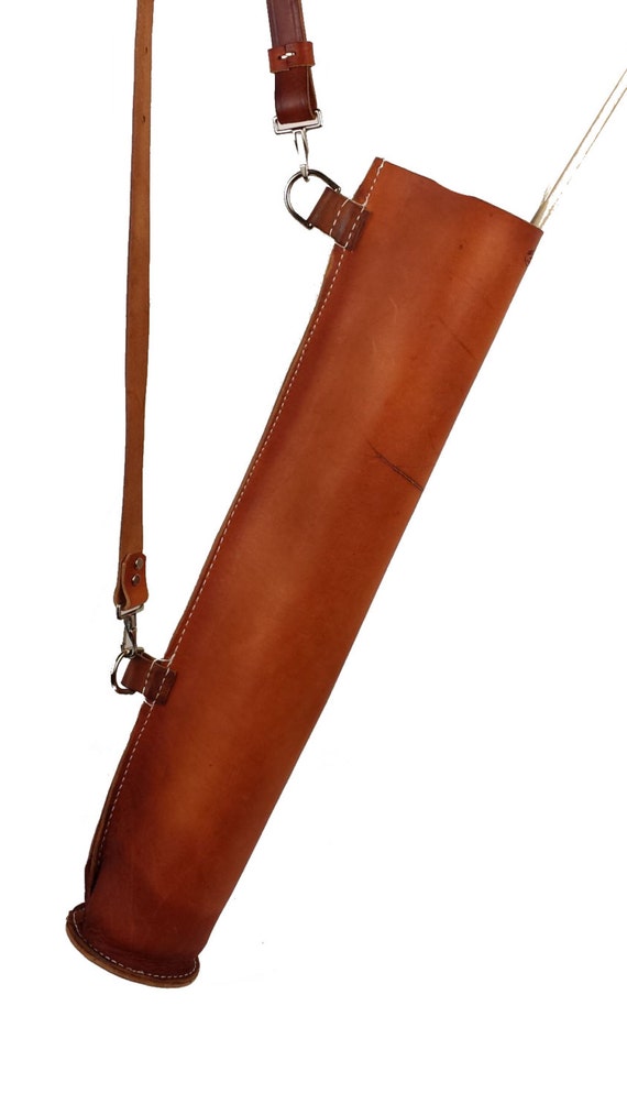 All Leather Arrow Quiver