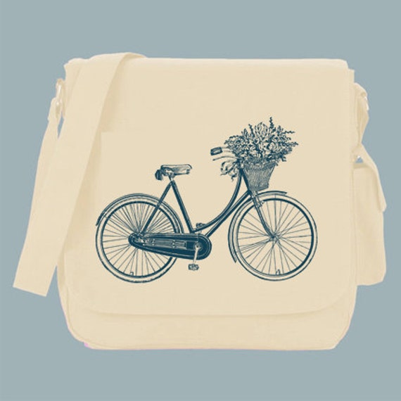 floral bike basket