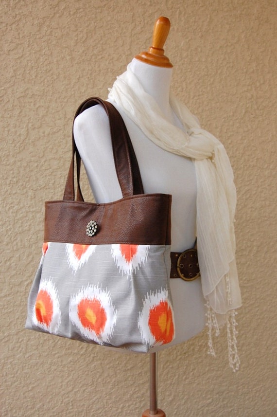 MAJOR DISCOUNT Large Tote Purse Sale In STOCK Orange