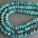Turquoise Heishi Beads 7 - 8mm FULL STRAND (16 Inches)