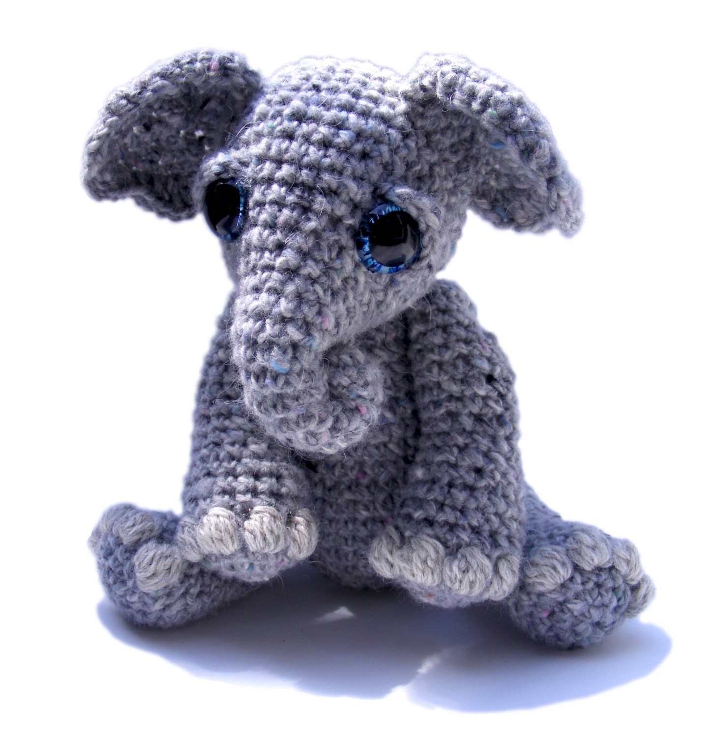 Elephant Amigurumi Crochet Pattern PDF Instant by PatchworkMoose