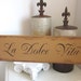 Italian sign: La Dolce Vita handpainted wood 8" x 24" sign