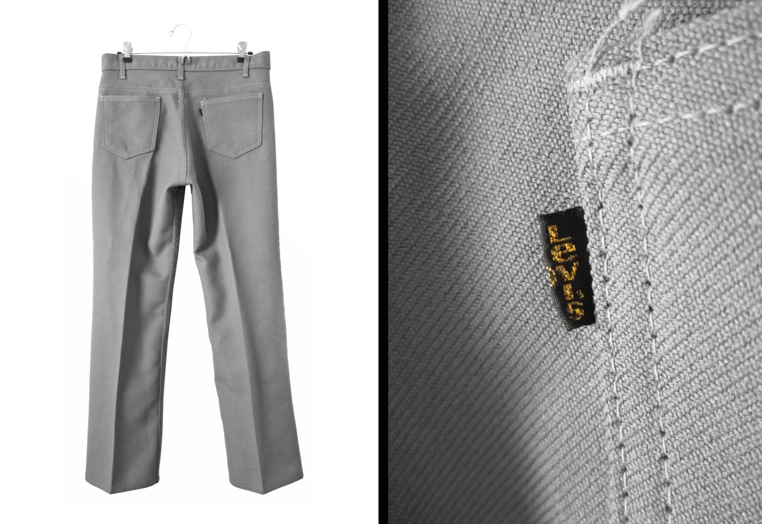 vintage levi's polyester pants