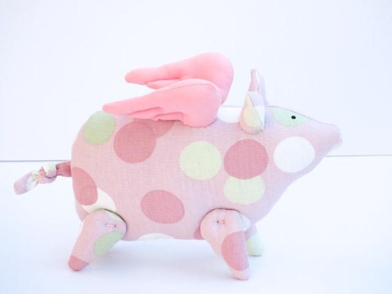 flying pig stuffed animal