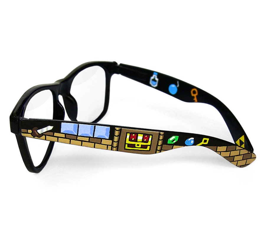 Legend of Zelda custom sunglasses unique video game gift