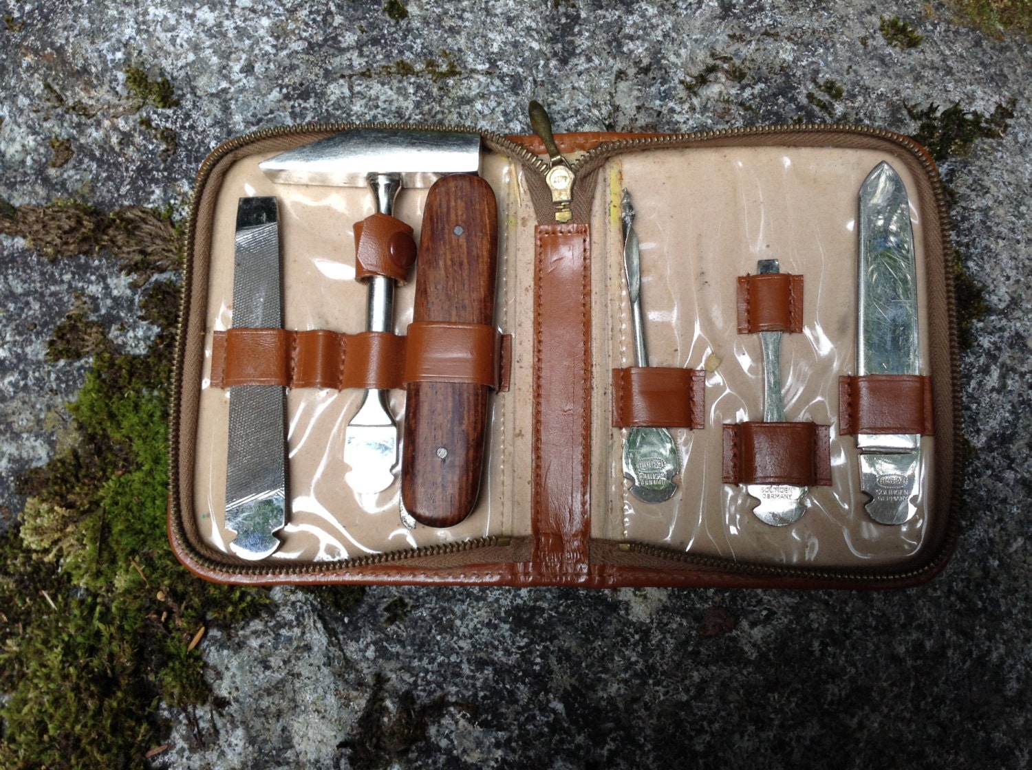 Vintage Hubeo Solingen Germany multi tool set