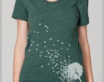 Women's T Shirt I believe I can fly American Apparel s, m, l, xl 8 Colors trends outfits