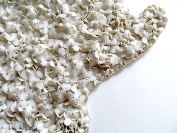 Vintage Melted Plastic Popcorn Halloween Ghost 1970s Kage