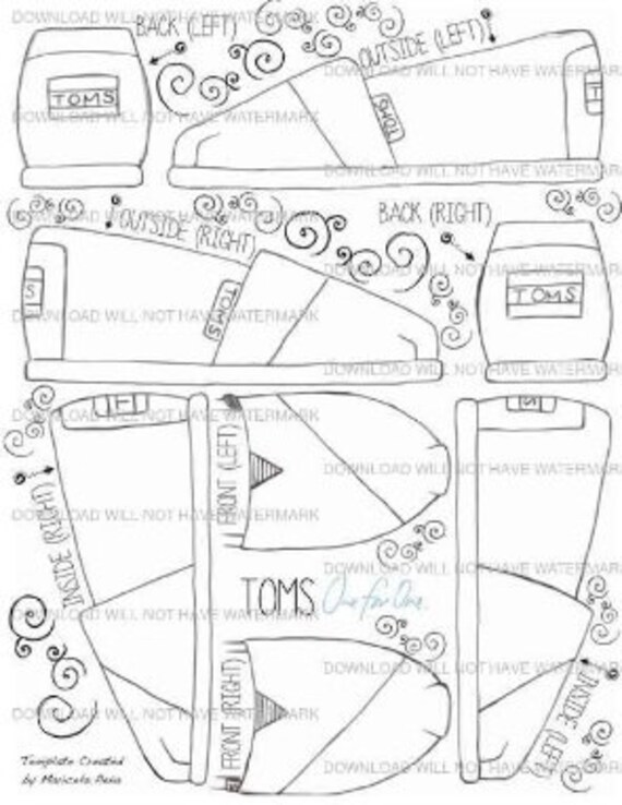 Toms slippers picture