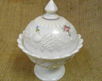 Popular items for fenton candy dish on Etsy