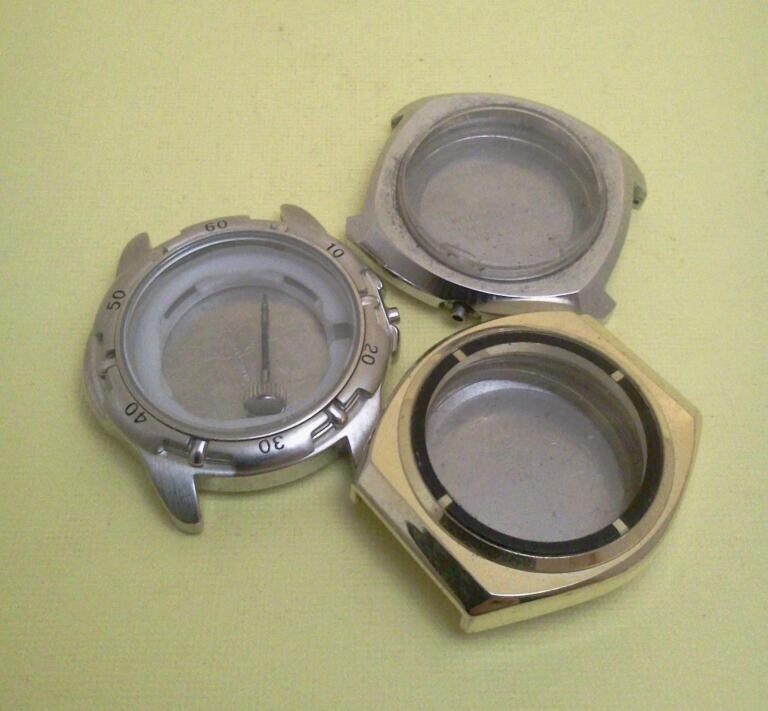 men empty watch case parts repair by StratusJewelrySupply on Etsy