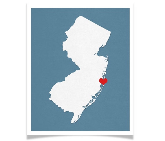 Can you print a New Jersey state map?