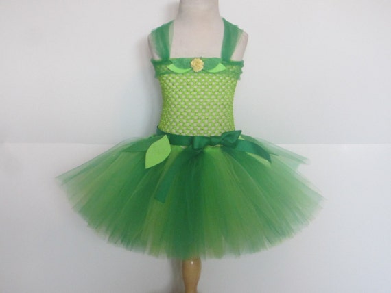 Tinker Bell Tutu Dress Costume Baby Girls by AmericanBlossoms