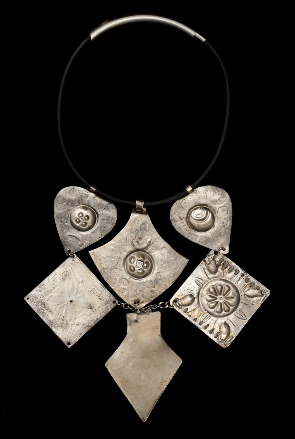 30 OFF Beautiful metal embossed necklace made by JandVAddicted