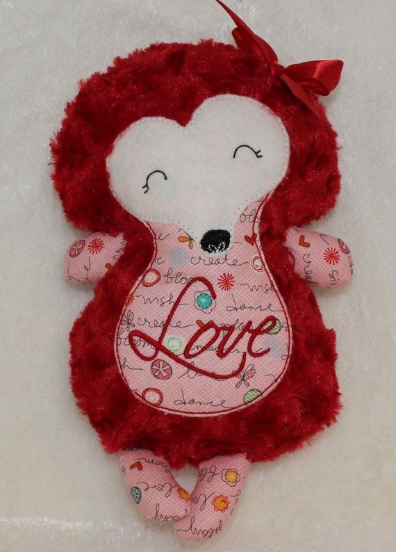 hedgehog doll touch your heart