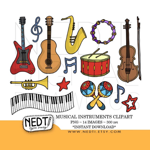 clipart music instruments - photo #26