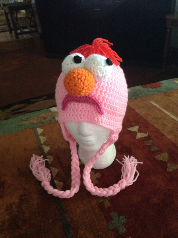 Beaker Muppet hat