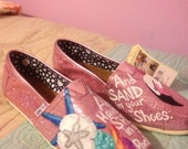 Items similar to Custom Toms Shoes on Etsy