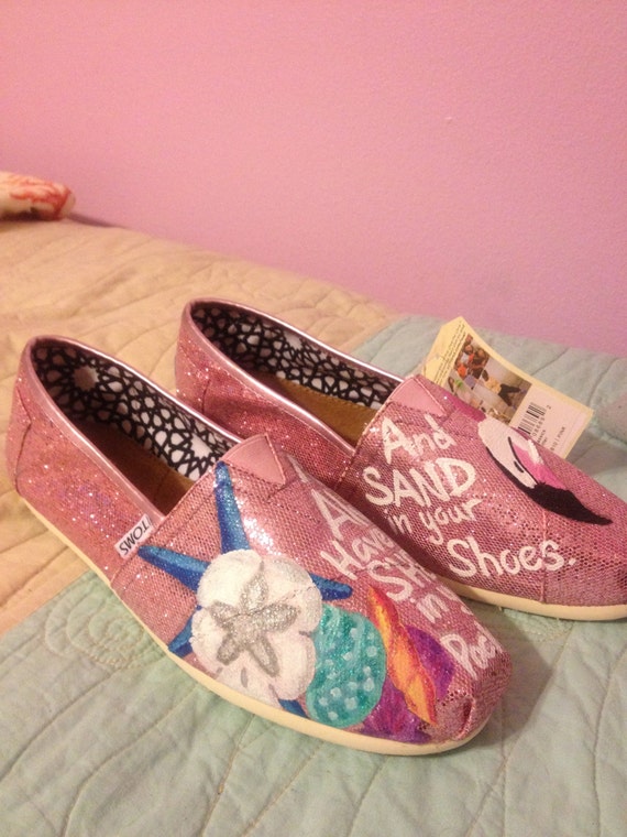 Items similar to Custom Toms Shoes on Etsy