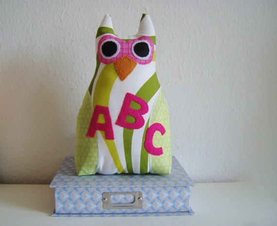Wisdom owl pillow, Classroom decoration, Back to school plush toy