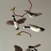 flying Canada geese decorative mobile